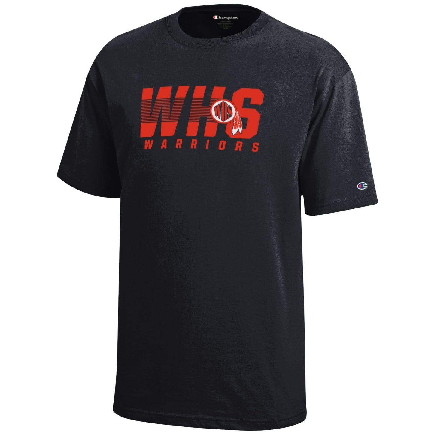 Champion Youth Short Sleeve Tee - Black