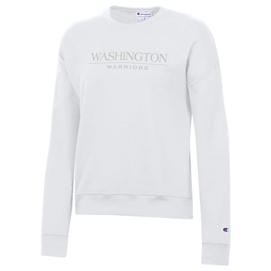 Champion Women's Crew Sweatshirt - White