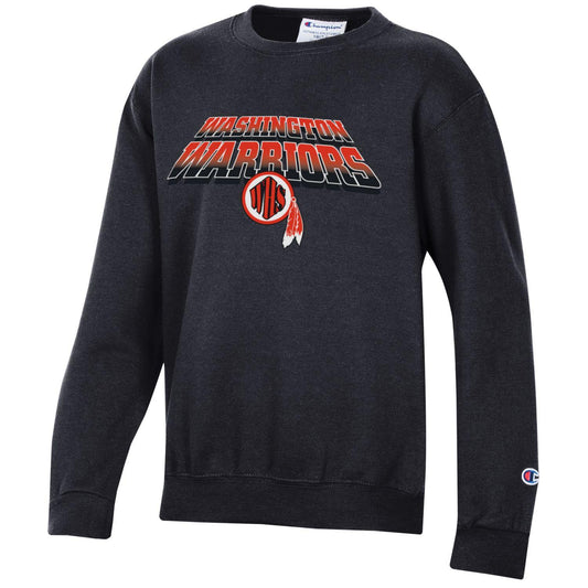 Champion Youth Crew Sweatshirt - Black