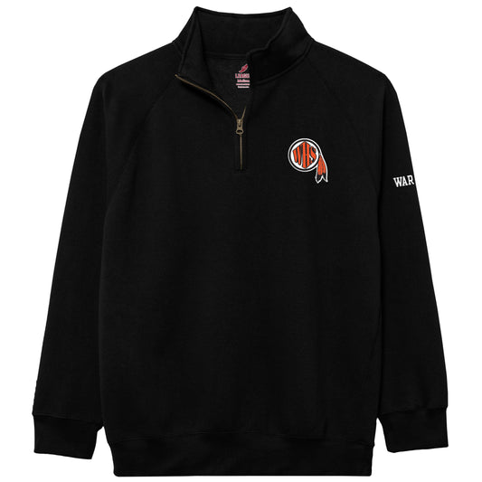 League 1/4 Zip - Black