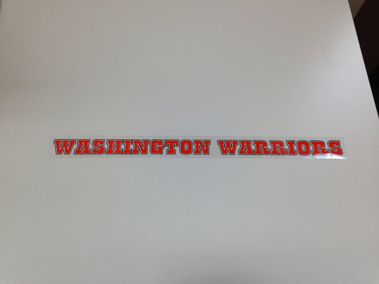 WHS Window Cling - Long