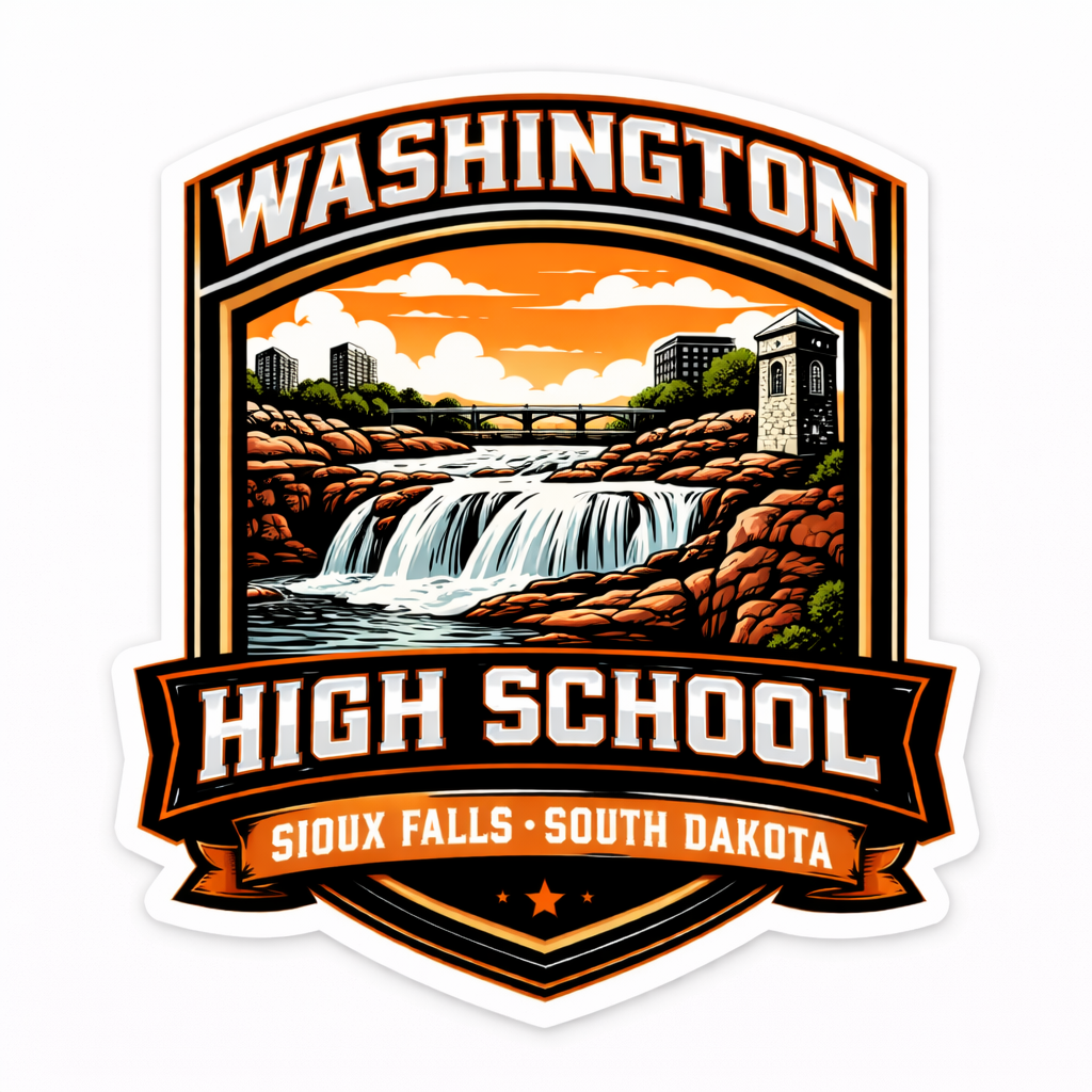 WHS "Falls" Sticker